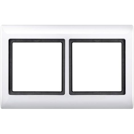 Merten Aquadesign plaque de finition blanc polaire IP44 (1/2)