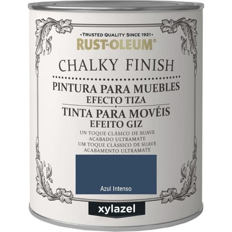 Rust-Oleum Chalky Finish Muebles Azul Intenso 750ml BRUGUER