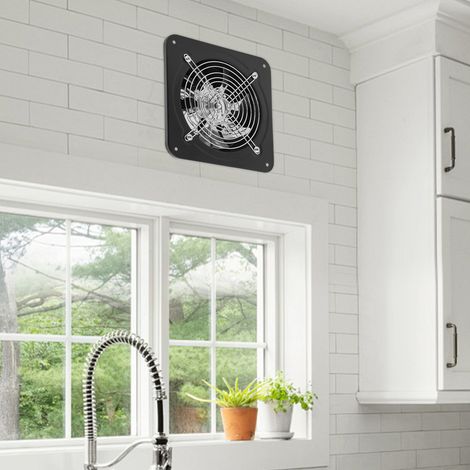 150mm Axial Industrie Ventilator Gebläse Lüfter Fit Zuluft Abluft Wand Fenster