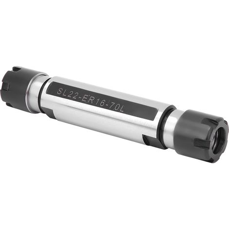 Rallonge de pince, porte-outil à queue droite double tête pour tours CNC SLD22-ER16-70 (1/5)