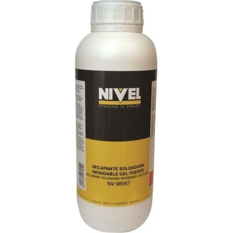 Decapante Soldadura Inoxidable Gel Fuerte Nivel 1 Lt
