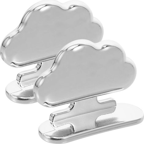 de siège de toilette en silicone en forme de nuage lot de 2
