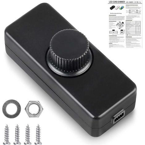 Variateur rotatif à coupure descendante SCR avec bouton de commande (1/5)