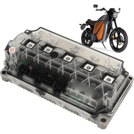 Programmierbarer 72V 120A ECU Brushless DC Controller EM80GTI für Elektroroller und Fahrräder (Bedienungsanleitung und Debugging-Software enthalten) (1/5)