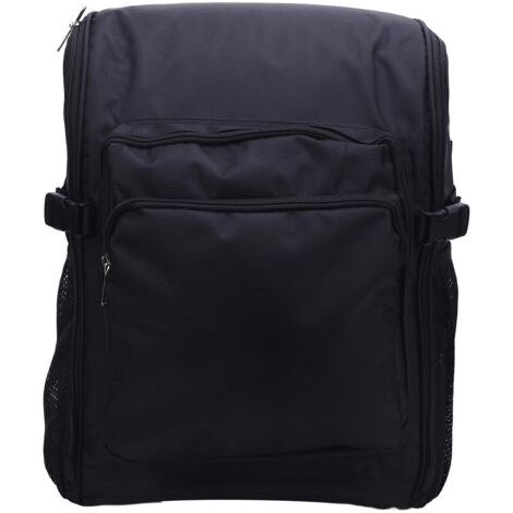 DEESSE SHOP-Spacnana Sac à Dos pour Outils de Nettoyage, Tissu Oxford 1000D, Résistant aux éclaboussures et Rangement Spacieux, pour les Professionnels de l'entretien Ménager et du Nettoyage (BLACK) (1/5)