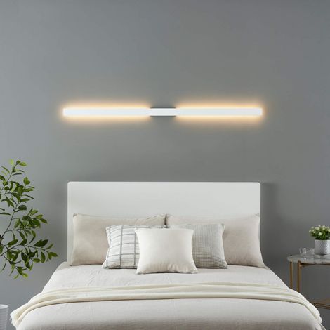 Minimalistische weiße Design-LED-Wandleuchte 144 cm IP65 - Sambai