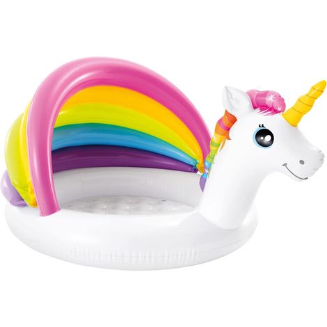 Piscina per Bambini Unicorno 127x102x69 cm INTEX (1/4)