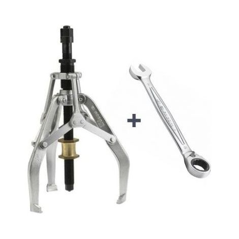 Facom – Extracteur de moyeux de roue – Griffes longues pour prise extérieure – Usage professionnel – Compatible avec véhicules légers et lourds