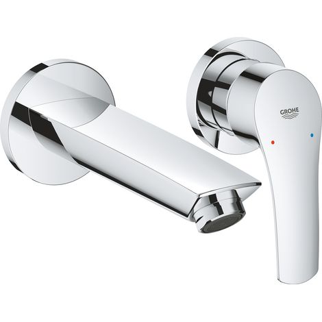 Grohe Eurosmart Mezclador de lavabo de 2 orificios, instalación