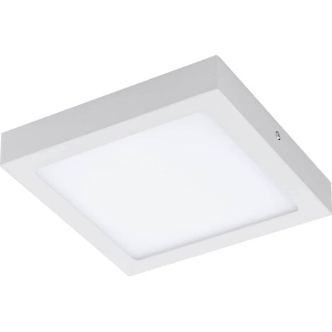 EGLO 33316 Spot LED en saillie Crosslink FUEVA-C blanc L : 22,5 cm l : 22,5 cm H : 4 cm dimmable 2700-6500K avec fonction Connect