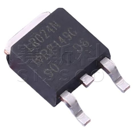IRLR024NTRLPBF DPAK 1 N-Kanal-MOSFET 55 V 17 A 45 W (Metall-Halbleiter-Feldeffekttransistor) 5 elektronische Bauteile/Chips/Geräte (Baugruppe aus 5 Einheiten)