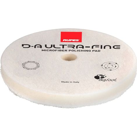 Tampon de polissage - Microfibre - 150mm diamètre - D-A Ultra fine - Rupes
