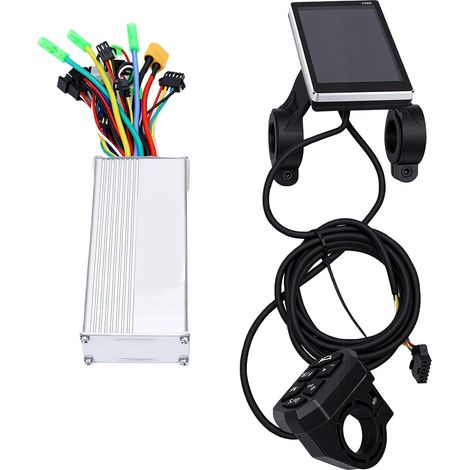 Contrôleur sans Balais 500 W avec écran LCD, Contrôle de Vitesse pour Scooter électrique et Vélo (1/5)
