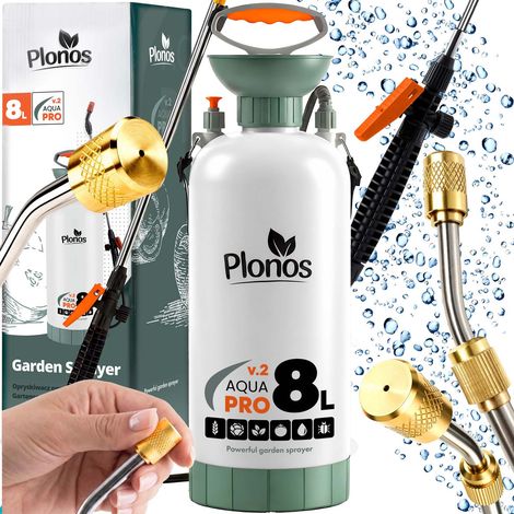 Pulverizador manual a presi贸n de 8 l Plonos PL-606 (1/5)