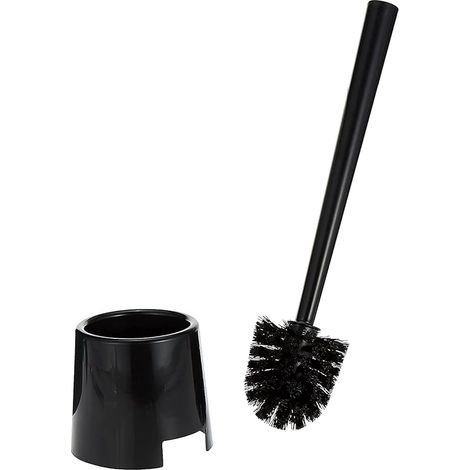 Toilet brush or holder, black