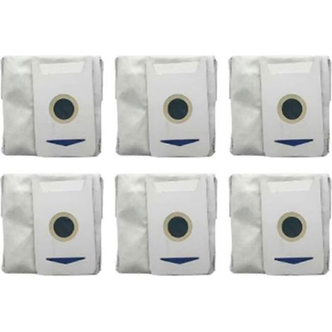 Accessories for T30 / T30 Max / T30 Pro robot vacuum cleaners: replacement parts (dust bags) – 6 pieces – AquaForge (1/4)