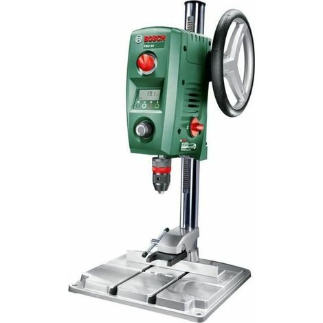 Bosch Trapano a colonna PBD 40, guida parallela, morsetti di fissaggio rapido, confezione in cartone, potenza 710 Watt (1/4)
