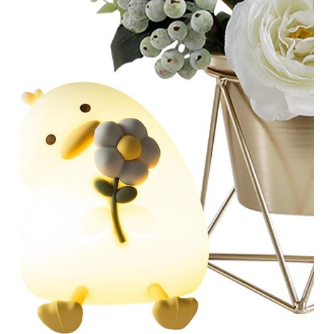 Veilleuse mignonne en forme de canard, portable (1/5)