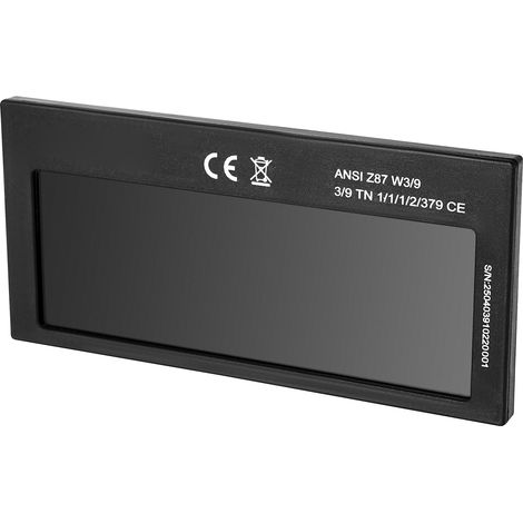 Mophorn Lente de soldadura de oscurecimiento automático de 108 x 51 mm, tono 10, visión real, con sensores de arco dobles, compatible con la mayoría de cascos de soldadura para TIG, MIG y ARC (1/5)