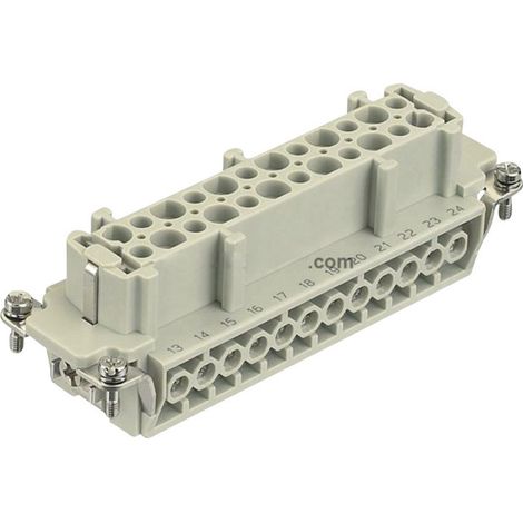HARTING 09330242701 Buchseneinsatz Han® E 24 + PE Schrauben 1 St.