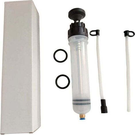 Seringue à Huile 200cc, Pompe d'Aspiration et de Remplissage de Fluide pour Automobile, Extracteur de Liquide Polyvalent (1/4)