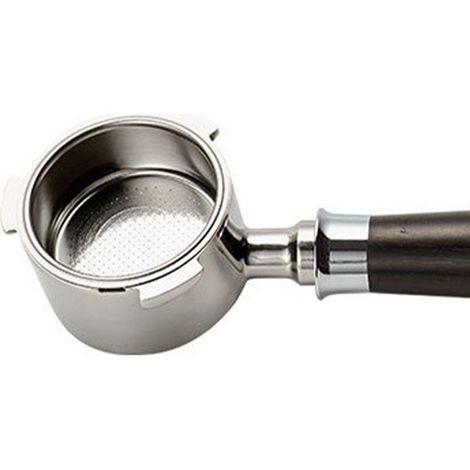 Disponible en une seule couleur : voir photo. Matériau : acier inoxydable. De'Longhi EC680 EC685. Poignée sans fond, style cafetière.
