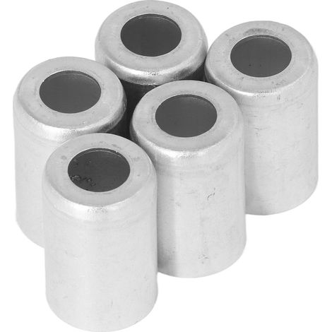 20 morceaux Protection Tuyau Climatisation Aluminium Haute Résistance Manchon Raccord Auto 3/8 pouce (1/5)