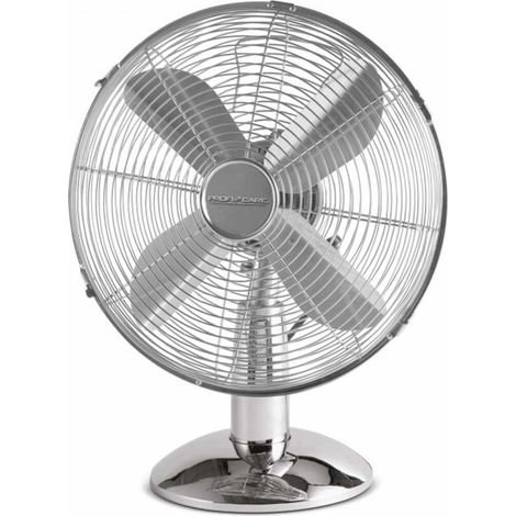 PROFI CARE Metall-Tischventilator ProfiCare,25cm,osz. PC-VL3062M inox