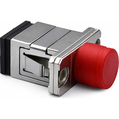 Adaptador híbrido Qoltec SC/UPC - FC/UPC  Simplex  Multimodo (1/4)