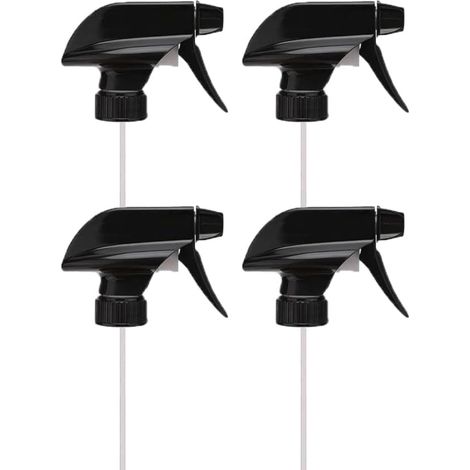 Sprühdüsen-Set – 4er-Set – Kunststoff – Nebel und Strahl – Garten, Haushalt, Küche – 16–18 cm (1/5)