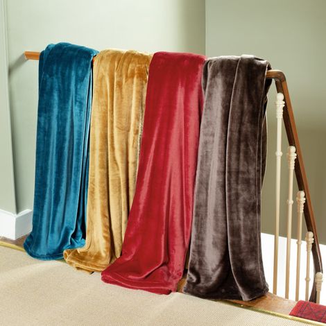 Couverture polaire VELVET polyester 280 g/m2 180x220 cm (1/5)
