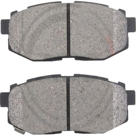 KIT PASTIGLIE FRENO POSTERIORI compatibile con TOYOTA GT 86 COUPE' (ZN6) / PASTIGLIE FRENANTI AUTO OEM P 78 018  P 78 020 , / SOSTITUZIONE DIRETTA / BASSA POLVERE / SILENZIOSO