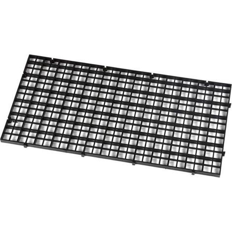 Aquarium,Panneau de séparation pour Aquarium, 2 pièces, outil de nettoyage de remplacement, séparateur de - Type Black-30x30x0.7cm (1/4)