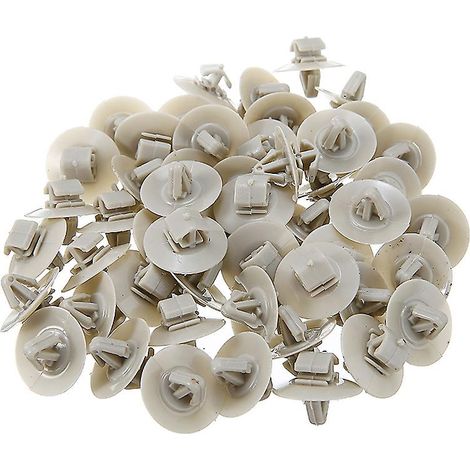 100 clips pour Kangoo Trafic Primastar Opel Vivaro Traffic, moulure latérale de protection inférieure de porte (1/5)