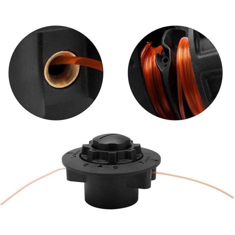Universal brushcutter head, edge trimmer head compatible with most brushcutters, such as Stihl Autocut-AquaForge. (1/3)