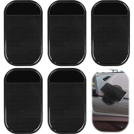 5 tappetini antiscivolo per auto, supporto antiscivolo per telefono sul cruscotto (1/4)