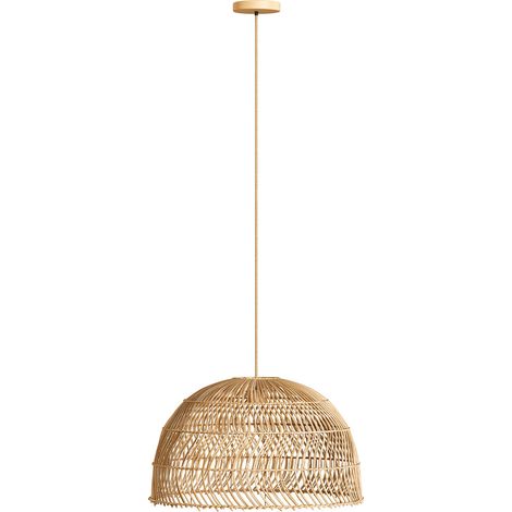 Rattan Hängeleuchte - Boho Bali - Capril Naturfarben