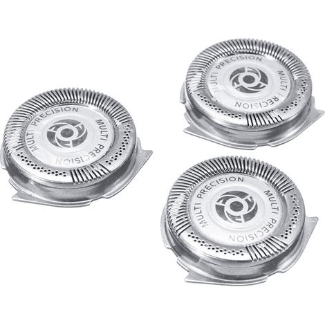 Remplacement Des Embouts De Coupe De Rechange Pour Rasoir 3 Pieces Pour Rasoir Philips Serie 5000 Sh50/51/52 Hq8
