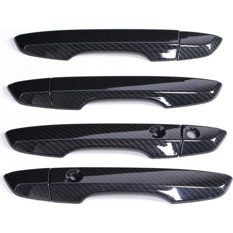 8-teiliges Set intelligenter Türgriffabdeckungen im Carbonfaser-Stil, passend für Honda Civic 10. Generation 16-19 (1/5)