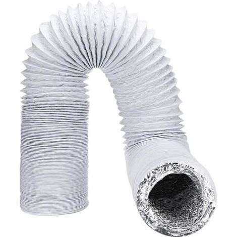 Tuyau d'évacuation flexible φ150 mm 5 m pour climatiseur Accessoire de climatiseur mobile (1/5)