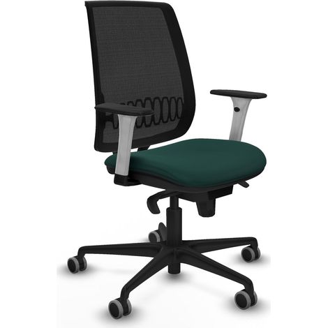 Chaise piqueras y crespo Alares blanc soutien lombaire réglable (1/2)