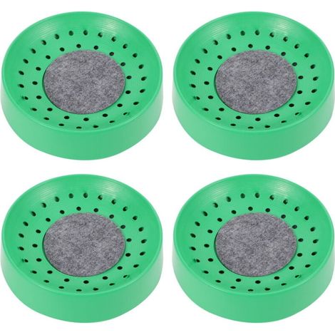 Nid pour pigeons, lot de 4, cage en plastique pour l'élevage avec coussin pour œufs, compatible avec les pigeons, les colibris et les perroquets. (1/4)