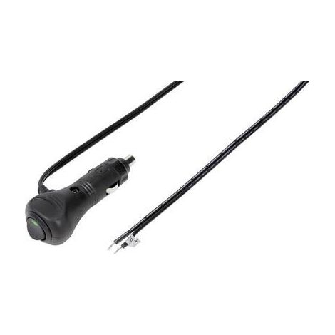 TRU COMPONENTS Spina per auto con cavo incl. Portata massima corrente=10 A