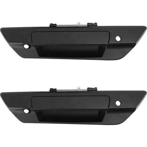 Due profili decorativi per il lunotto posteriore (69090-0K080) per i modelli Toyota Hilux dal 2015 al 2022 e maniglie delle portiere posteriori con fori per la telecamera (690900K080).
