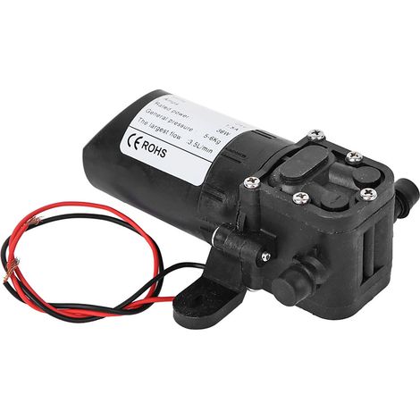 Pompe à diaphragme électrique 36W double tube droit agricole Accessoire DC24V (1/4)