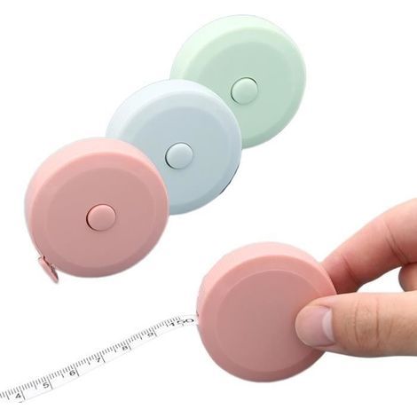 Ciel-Mètre-ruban souple 2m - Ruban à mesurer rétractable pour couture (1/4)