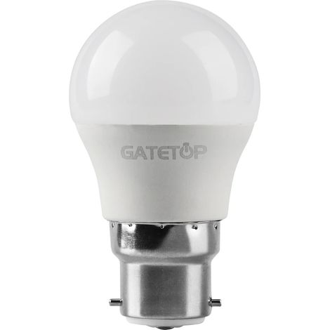 (G45 B22) Lot de 8 ampoules LED en forme de balle de golf, économes en énergie, AC110-220V, adaptées à la décoration intérieure.