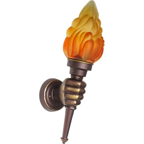 Lampe torche murale extérieure, lampe murale suspendue pour cour, décoration intérieure de restaurant de café, lampe murale àL061 (1/5)