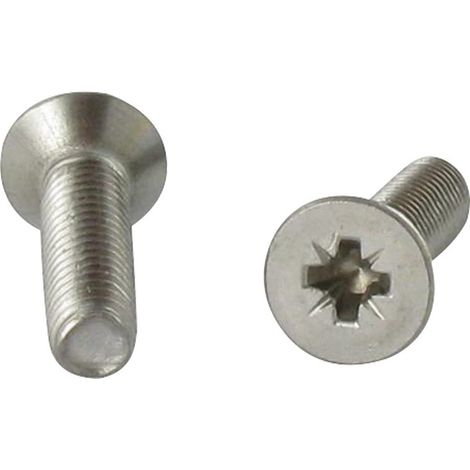 Vis autotaraudeuse Inox A2 Tête fraisée Pozi 2.5X6 microvis-1 pièce