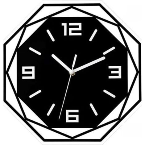 Modern acrylic wall clock, decorative clock for living room, home, silent wall clock, alarm clock, wall clocks (1/3)